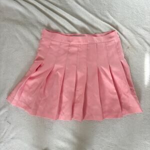 American Apparel Tennis Mini Skirt in Pink